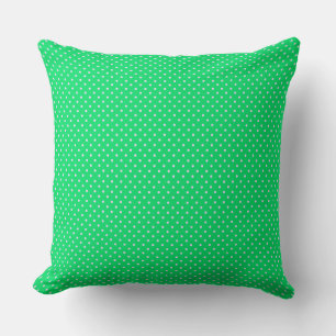 Graue und weiße Polka-Punkte-Kissen-Kissen Kissen