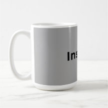Graue und weiße Tasse
