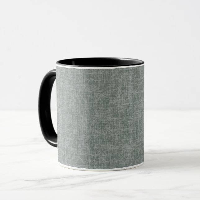 Graue und weiße Textur. Tasse (Vorderseite Links)