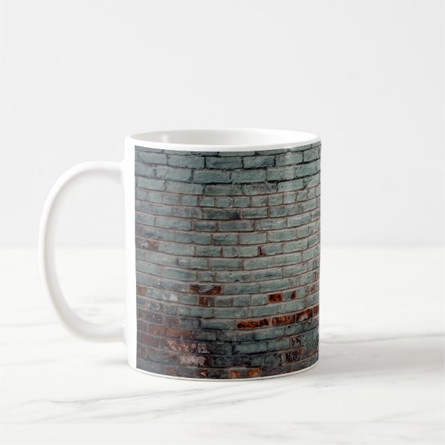 Graue Wandfarbe Kaffeetasse (Links)