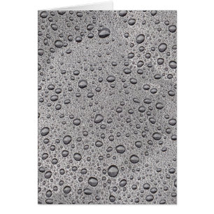 Graue Wassertröpfchen