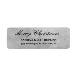 Graue Weihnachtsmeldungsfamilie