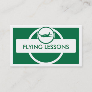 Graue weiße, kleine Flugzeug, die die Visitenkarte