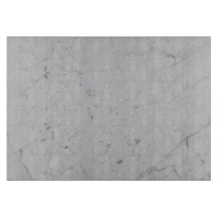 Graue, weiße Marmorplatte Schneidebrett