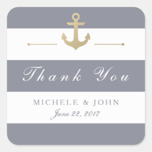 Graue, weiße Streifen Danke, dass du die Sticker l