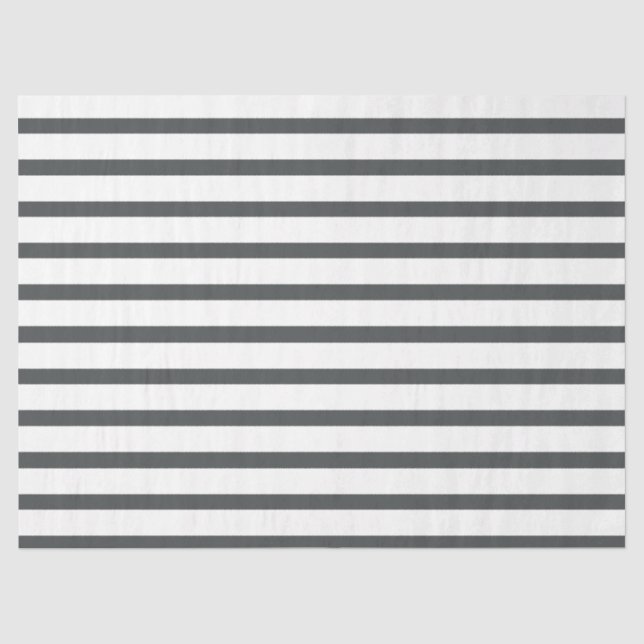 Graue weiße Streifen Seidenpapier (Vorderseite)
