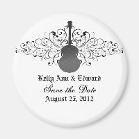 Graue Wirbel Gitarre speichern Sie das Datumsfenst