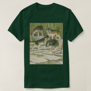 Graue Wölfe T-Shirt
