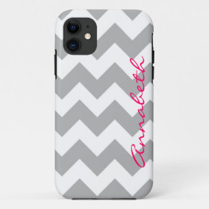 Graue Zickzack iPhone 5 Case-Mate 11 Hülle