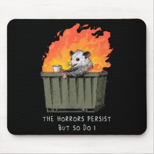 Grauen bestehen weiter, so mache ich auch Lustiges Mousepad