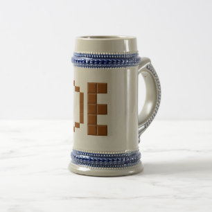GRAUEN/Blauen DEUTSCHLAND SCHOKOLADE Bierglas