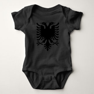Grauer Baby-Pullover Albaniens Eagle Baby Strampler