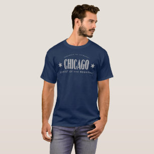 Grauer Chicago-Vorposten des Widerstands Haymarket T-Shirt