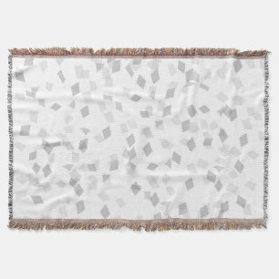 Grauer Confetti Decke