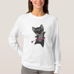 Grauer Deutscher Schäferhund Hullern Sports Tire H T-Shirt