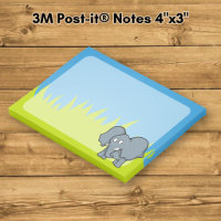 Grauer Elefant Cartoon