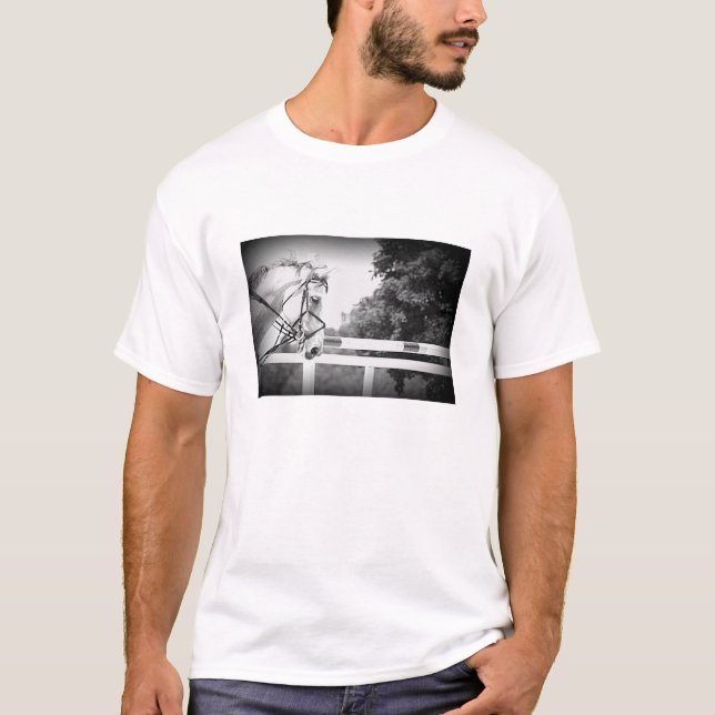 Grauer Englischer T - Shirt (Vorderseite)