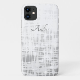 Grauer Farbverlauf Glow Sparkles Elegant Personali Case-Mate iPhone Hülle
