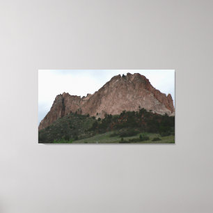 Grauer Felsen, Garten der Götter, Colorado Leinwanddruck