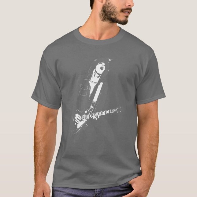 Grauer Felsen-Typ T-Shirt (Vorderseite)