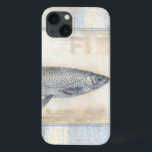 Grauer Fisch auf Beige Hintergrund Case-Mate iPhone Hülle<br><div class="desc">Der Künstler Norman Wyatt ist begabt und bekannt für seine großartigen Kunstdrucke aus dem Seeleben. In diesem lebendigen Bild fängt er einen grauen Fisch in seinem natürlichsten Stil ein. Er fügte auch ein Vintag inspiriertes Blau- und Beige-Rahmen hinzu, um es einzigartiger und zeitgenössischer aussehen zu lassen. Dieses Kunstwerk wäre perfekt,...</div>