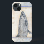 Grauer Fisch auf Beige Hintergrund Case-Mate iPhone Hülle<br><div class="desc">Der Künstler Norman Wyatt ist begabt und bekannt für seine großartigen Kunstdrucke aus dem Seeleben. In diesem lebendigen Bild fängt er einen grauen Fisch in seinem natürlichsten Stil ein. Er fügte auch ein Vintag inspiriertes Blau- und Beige-Rahmen hinzu, um es einzigartiger und zeitgenössischer aussehen zu lassen. Dieses Kunstwerk wäre perfekt,...</div>
