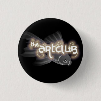 Grauer Fisch-Knopf Button