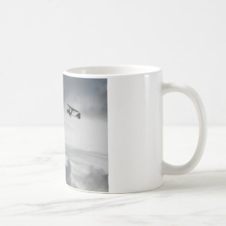 Grauer Flug Tasse
