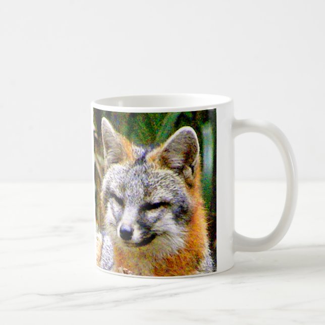 GRAUER FUCHS-TASSE TASSE (Rechts)