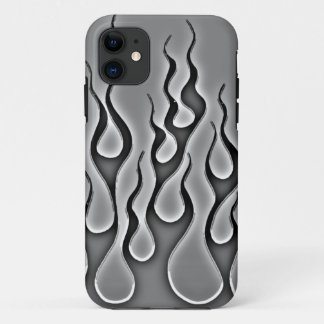 Grauer Geist flammt Telefon-Kasten Case-Mate iPhone Hülle