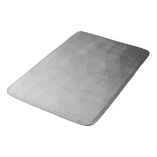 Grauer Gradient-Geometrisches-Netzmuster Badematte