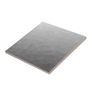 Grauer Gradient-Geometrisches-Netzmuster Fliese