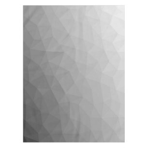 Grauer Gradient-Geometrisches-Netzmuster Tischdecke