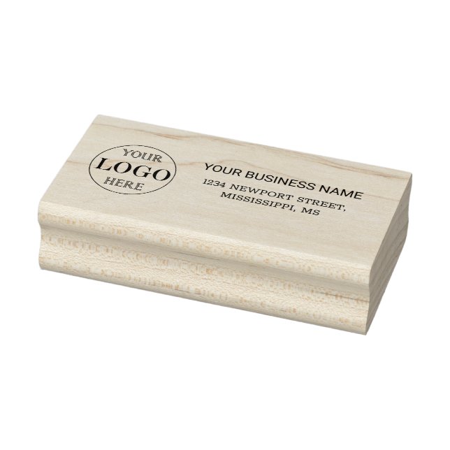 Grauer Hintergrund für benutzerdefinierte Logos Gummistempel (Stempel)