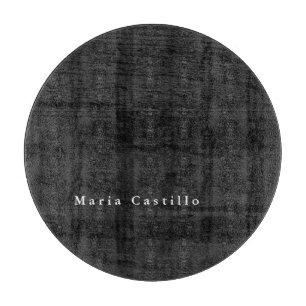 Grauer Holzhintergrund Minimalistisch Moderner Nam Schneidebrett