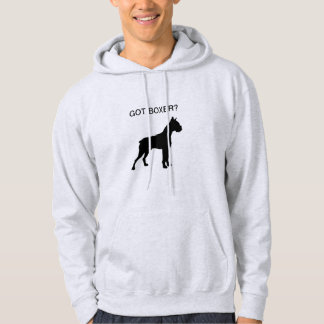 Grauer Hoodie - got Boxer