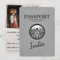 Grauer Indien-Pass Save the Date