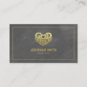 Grauer Leinwand-Gott ist Liebe-christlicher Terminkarte