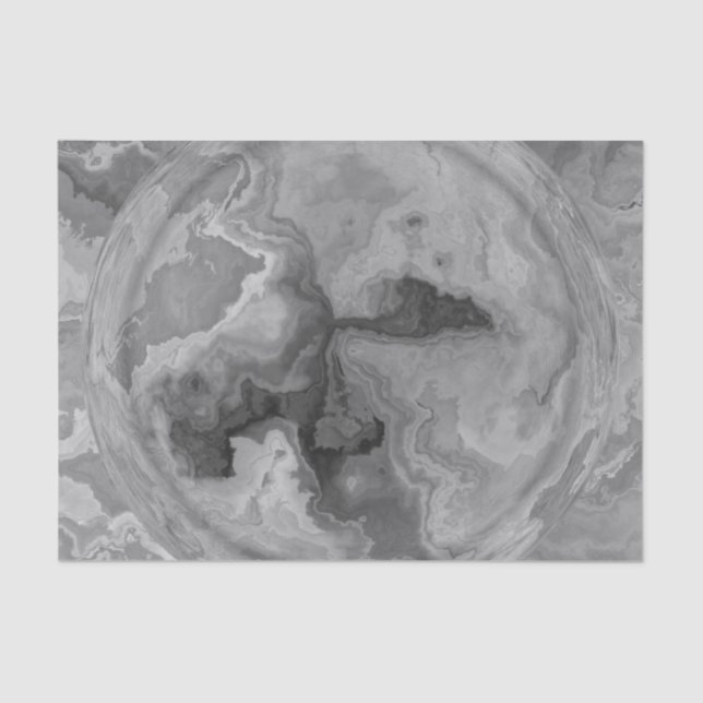 Grauer Marmorboden Goth Seidenpapier (Vorderseite)