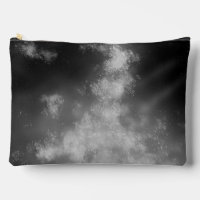 Grauer Monochrome Night Sky