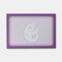 Grauer Narwal mit Zeichnend Spots