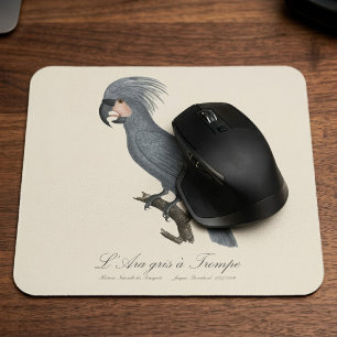 Grauer Palm Kakadu  Mousepad