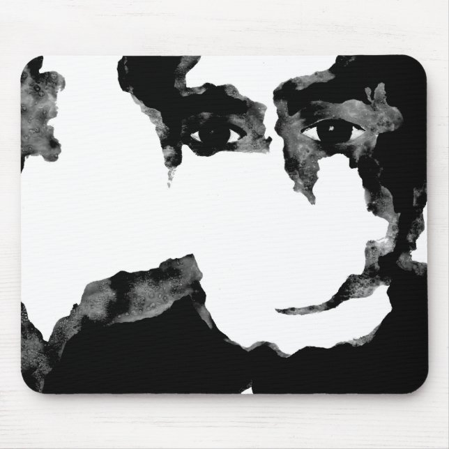 Grauer Raum. Mousepad (Vorne)