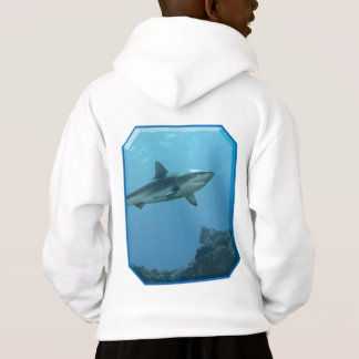 Grauer Riffhai am Korallenriff der Yap-Insel | Hoodie