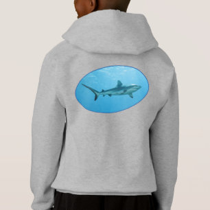 Grauer Riffhai, Yap-Insel - Fotodesign Hoodie