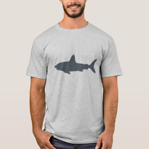 Grauer Schwimmender Hai T-Shirt