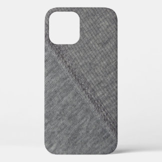 Grauer Stoff: abstrakt geheftete Textur. Case-Mate iPhone Hülle