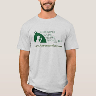 Grauer T - Shirt mit Adk EAP Logo