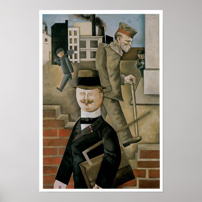 Grauer Tag Poster (Vorne)