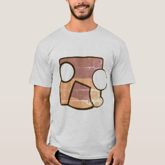 Grauer Typ T-Shirt